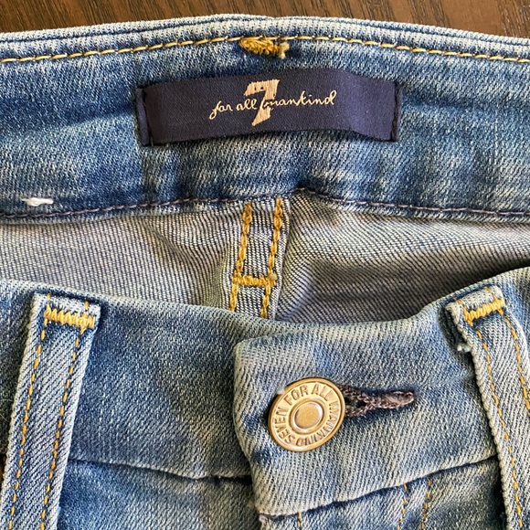 Kimmie bootcut 7 for all man kind jeans - Picture 6 of 8